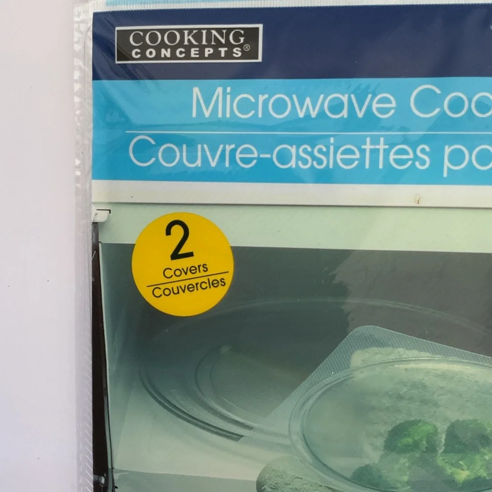 Cooking Concepts Microwave Splatter Guards Set of Three NWT